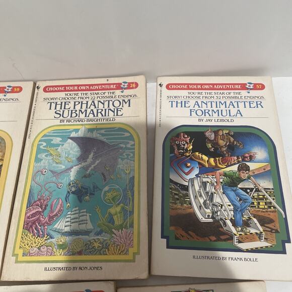 Lot Of 7 Choose Your Own Adventure S. by Various Authors From The 1980s - Picture 4 of 9